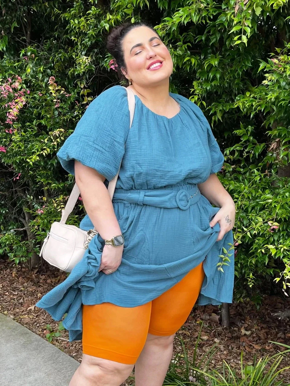 SNAG Stay Cool Papaya Chub Rub Shorts